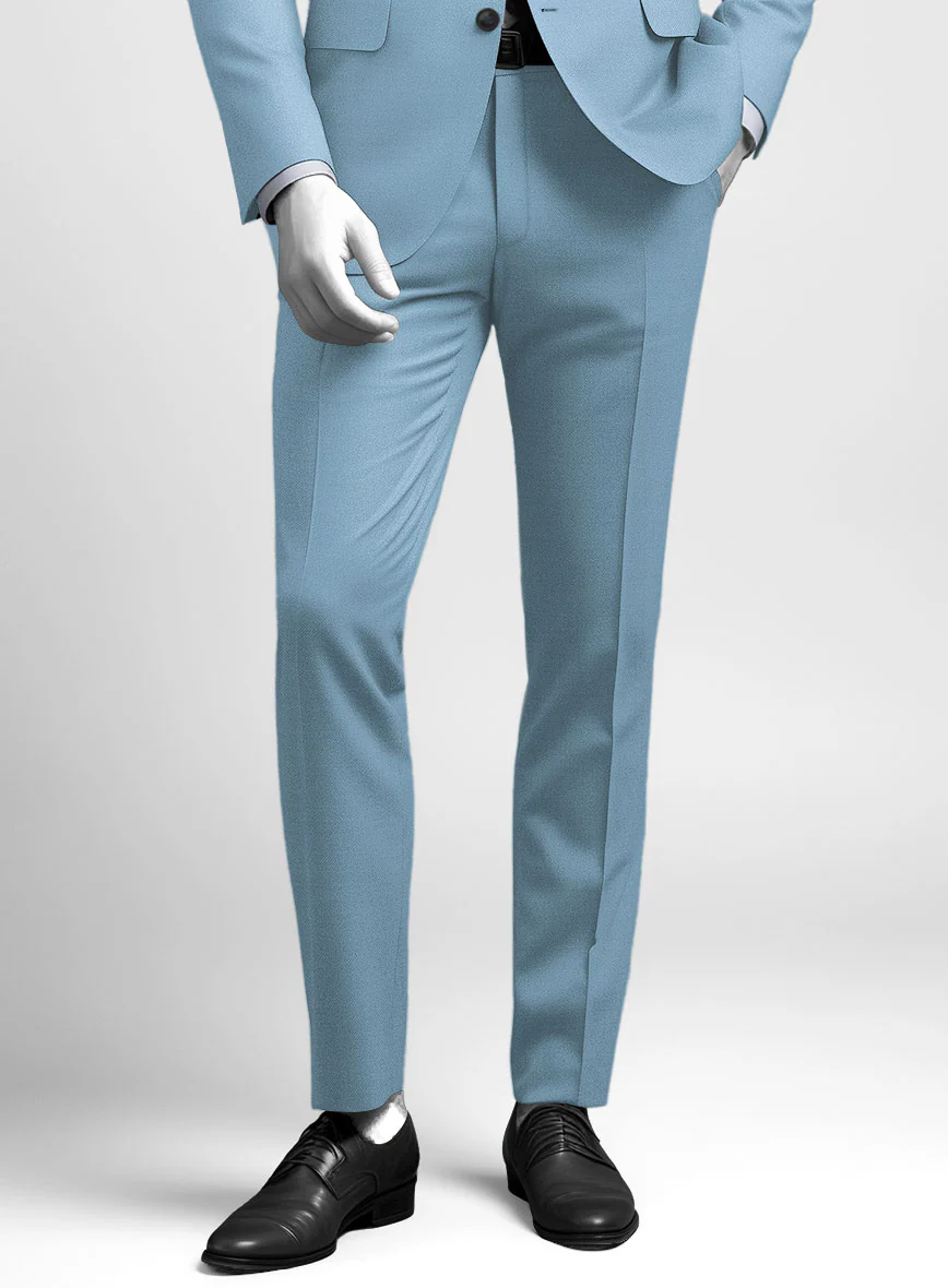 Napolean Taj Blue Wool Pants