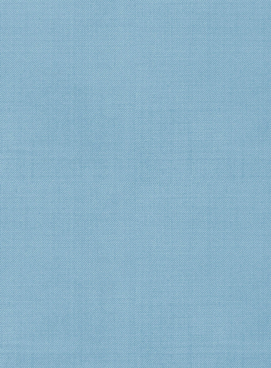 Napolean Taj Blue Wool Tuxedo Suit - Image 7