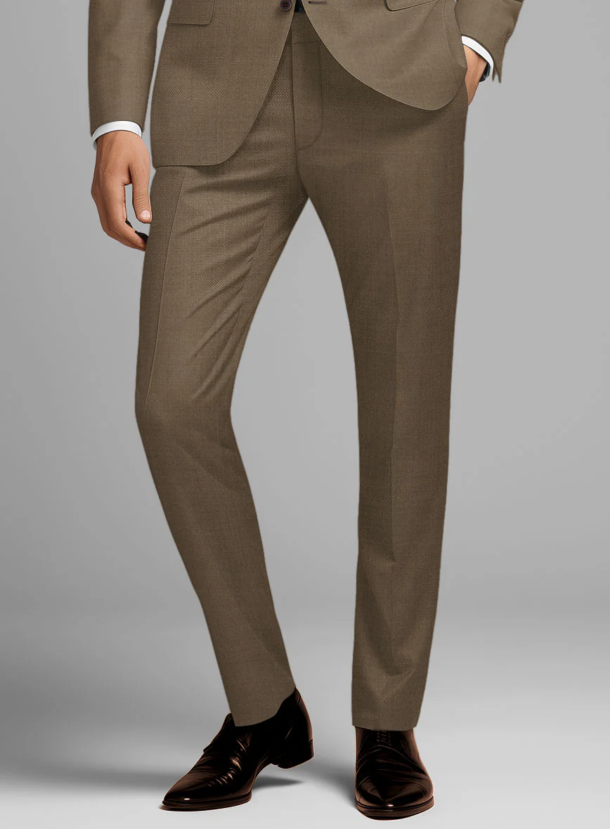 Napolean Tan Wool Pants