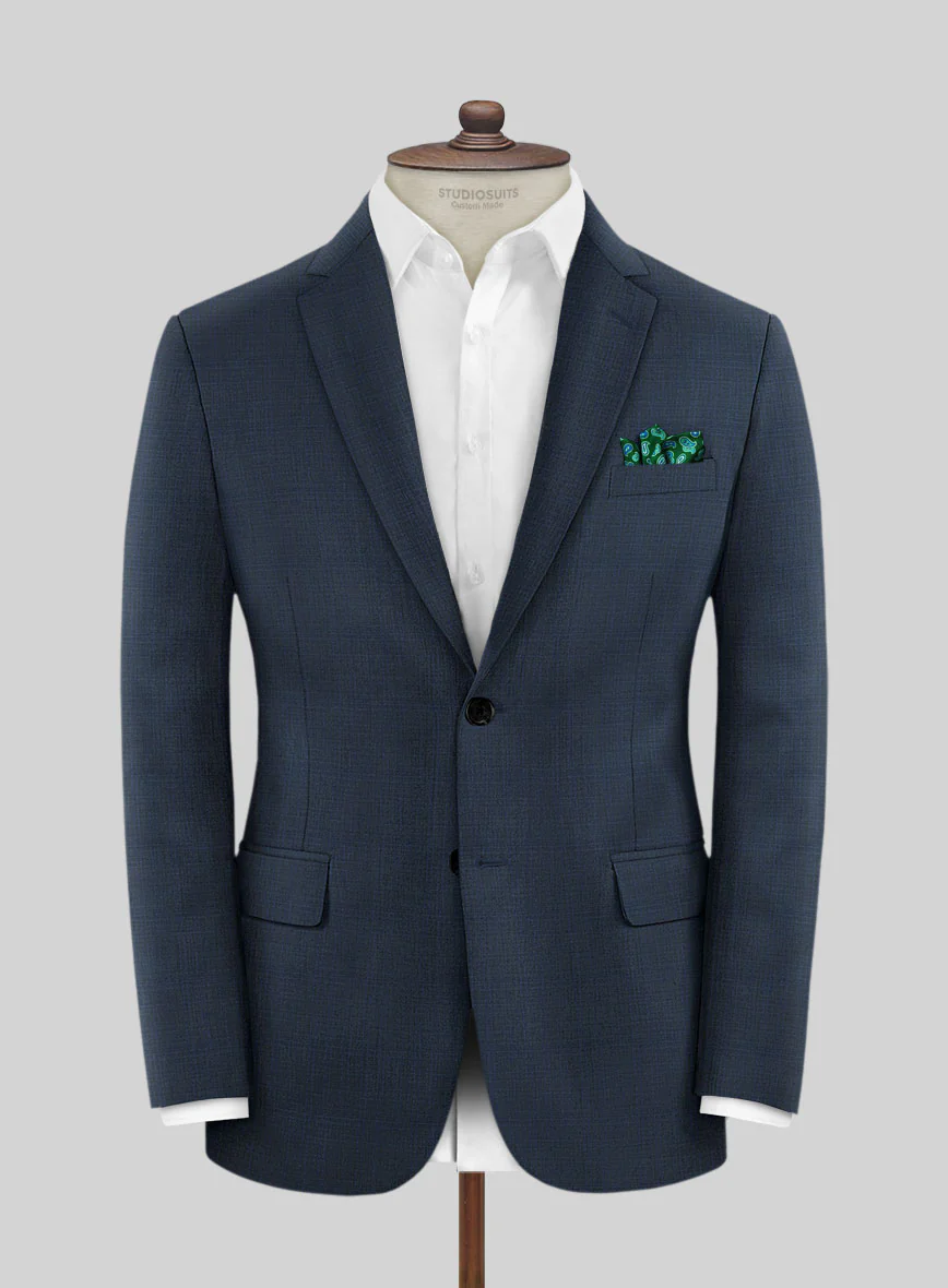 Napolean Vintage Blue Check Jacket