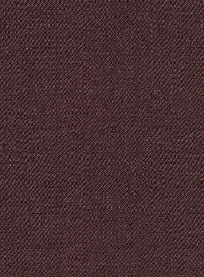 Napolean Wine Wool Pants - Image 3
