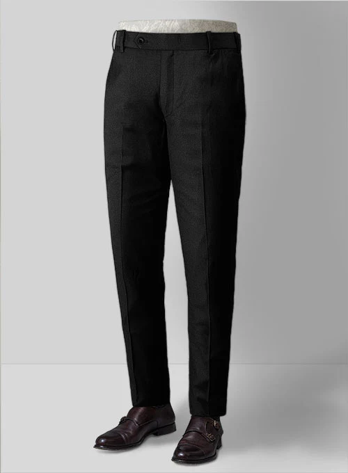 Napolean York Black Wool Pants - Image 3