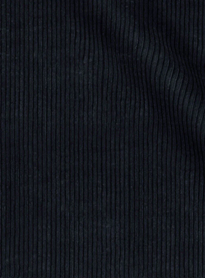 Navy Blue Corduroy Jacket - Image 3