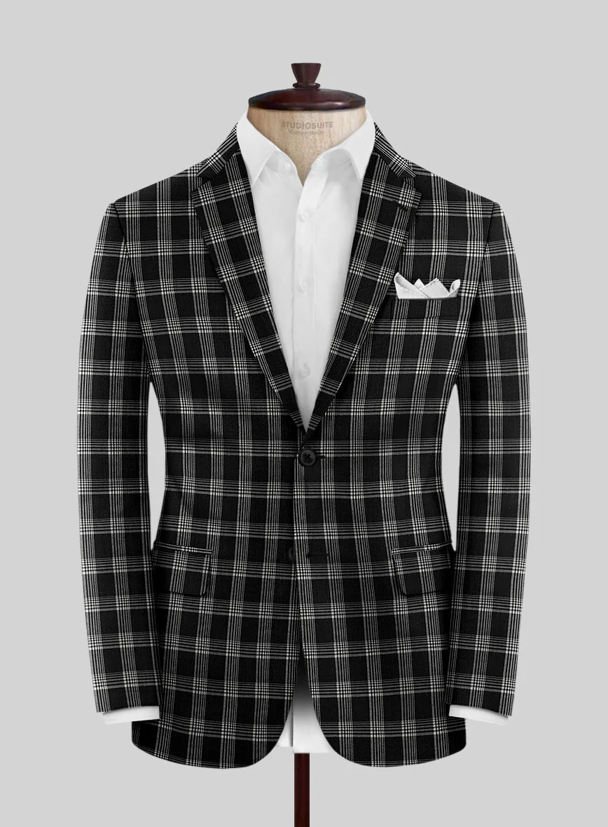Noble Amalia Black Wool Jacket
