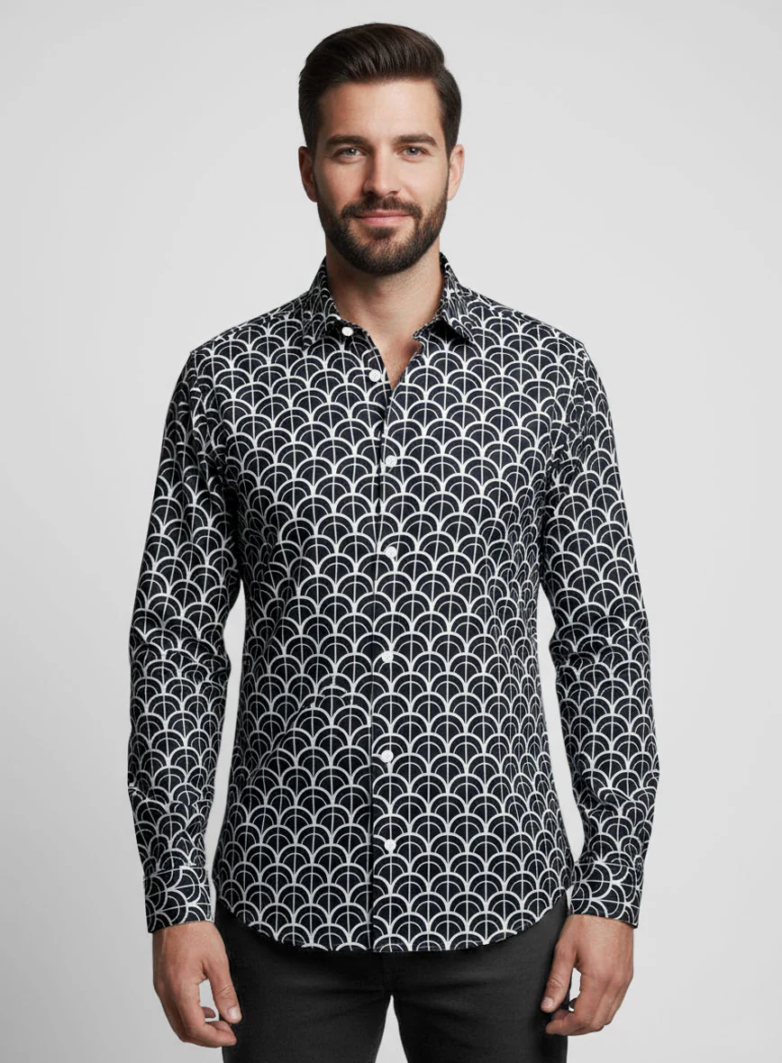 Noir Fanline Cotton Linen Shirt