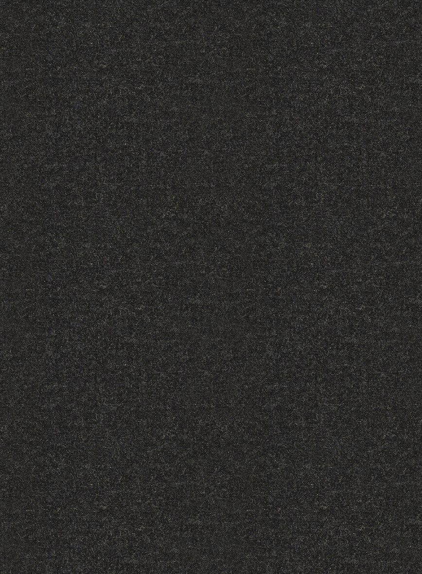Nomad Light Weight Hamburg Charcoal Tweed Shirt - Image 2