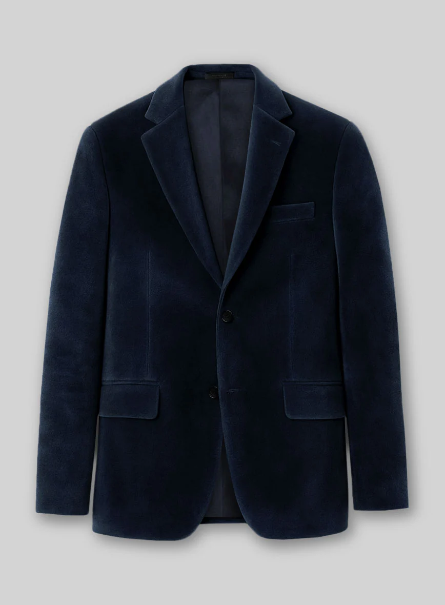 Orion Blue Velvet Jacket