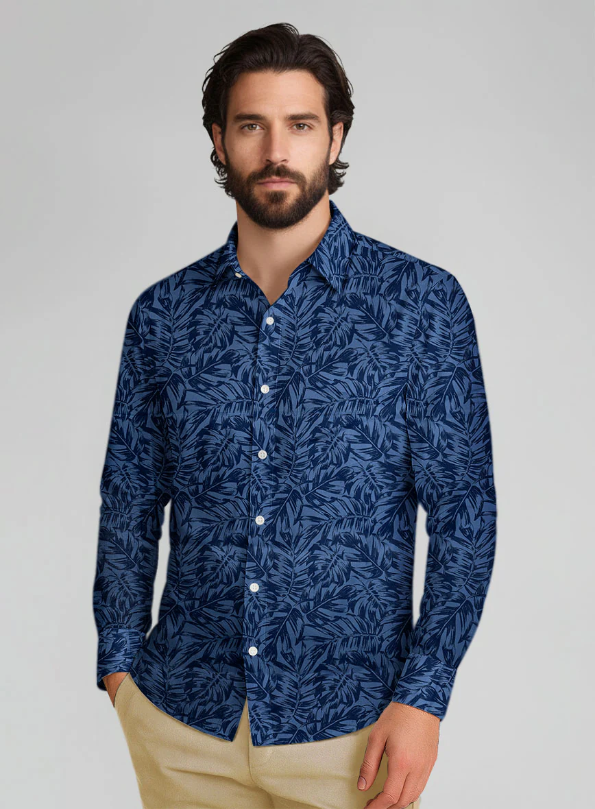 Palm Canopy Cotton Shirt