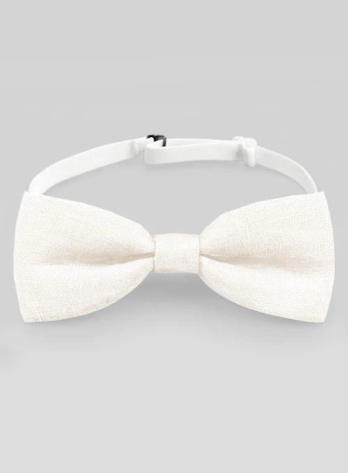 Linen Bow -  Natural - Image 2