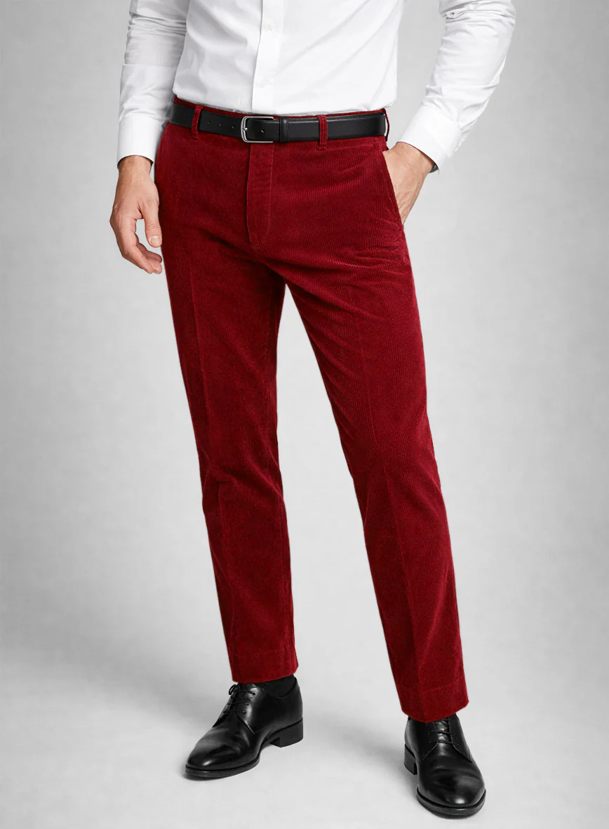 Red Corduroy Pants
