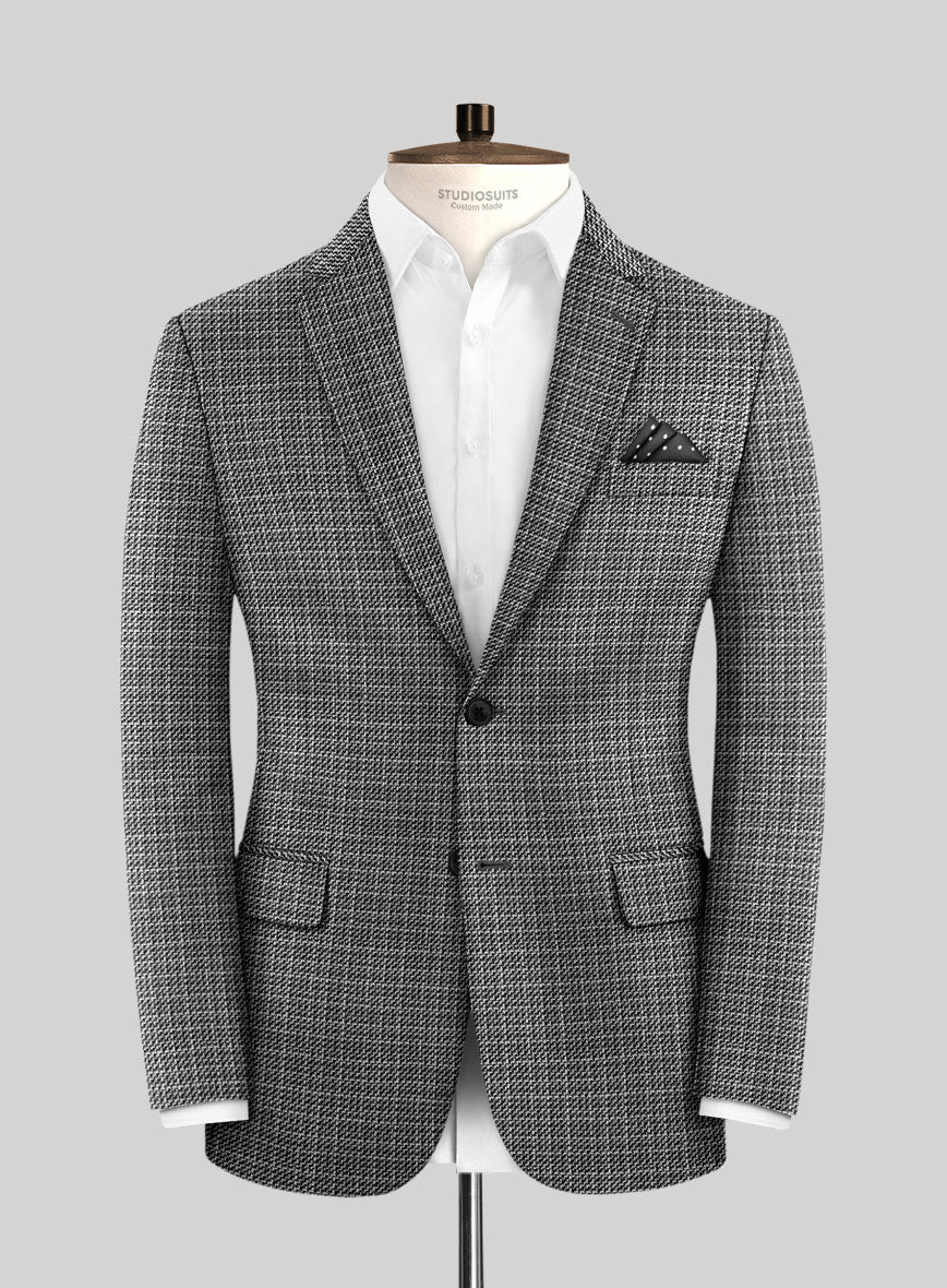 Reda Adame Checks Wool Jacket