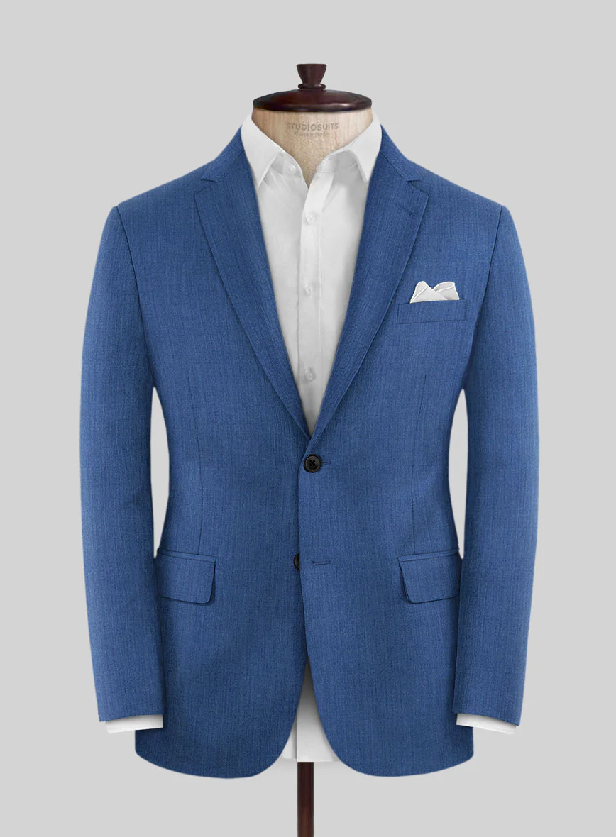 Reda Artic Blue Wool Suit - Image 3