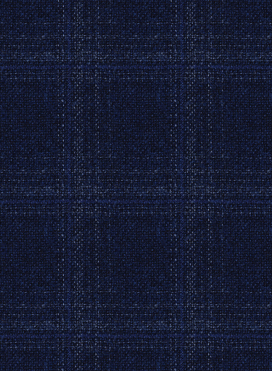 Reda Berato Blue Checks Wool Suit - Image 6