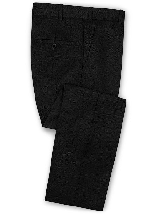Reda Black Pure Wool Suit - Image 6
