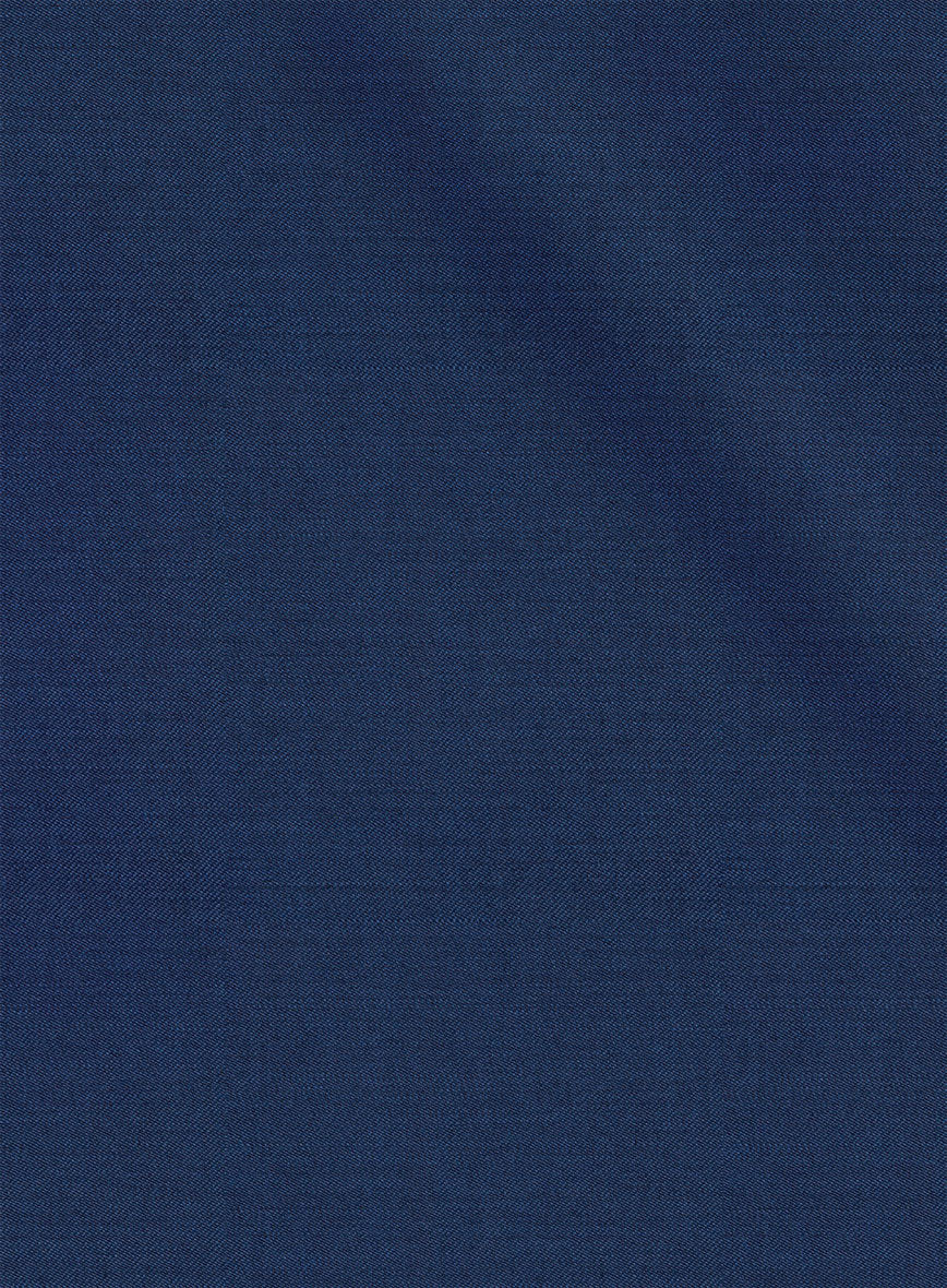 Reda Cobalt Blue Wool Jacket - Image 2