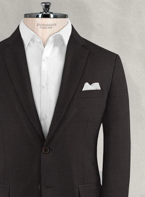 Reda Dark Raisin Wool Jacket - Image 3