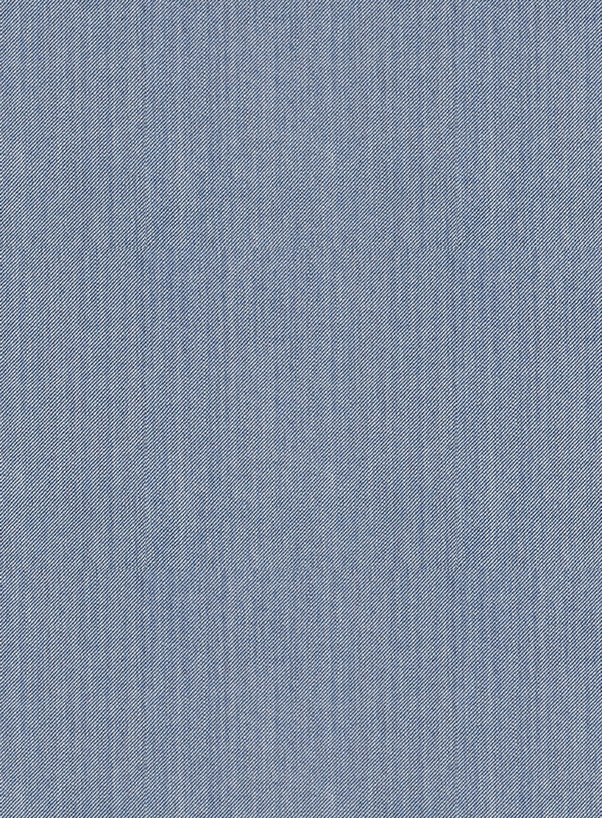 Reda Denim Light Blue Wool Jacket - Image 2