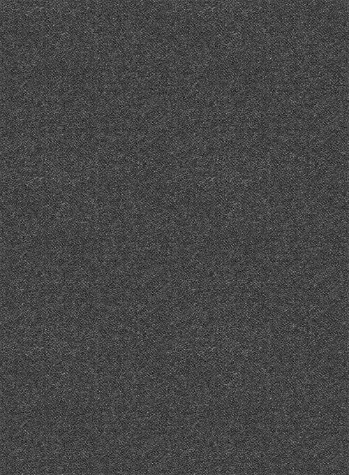 Reda Flannel Charcoal Wool Jacket - Image 2