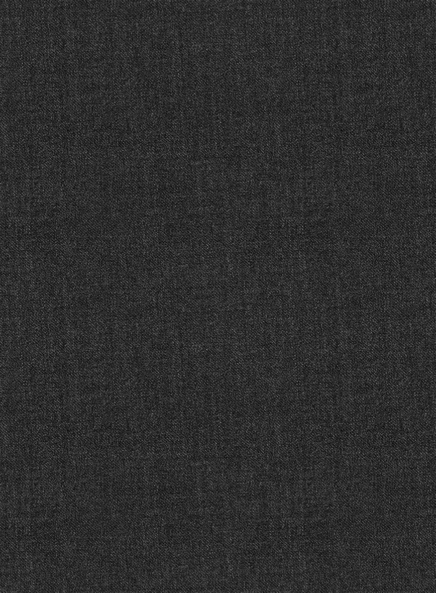 Reda Flexo Charcoal Wool Pants - Image 3
