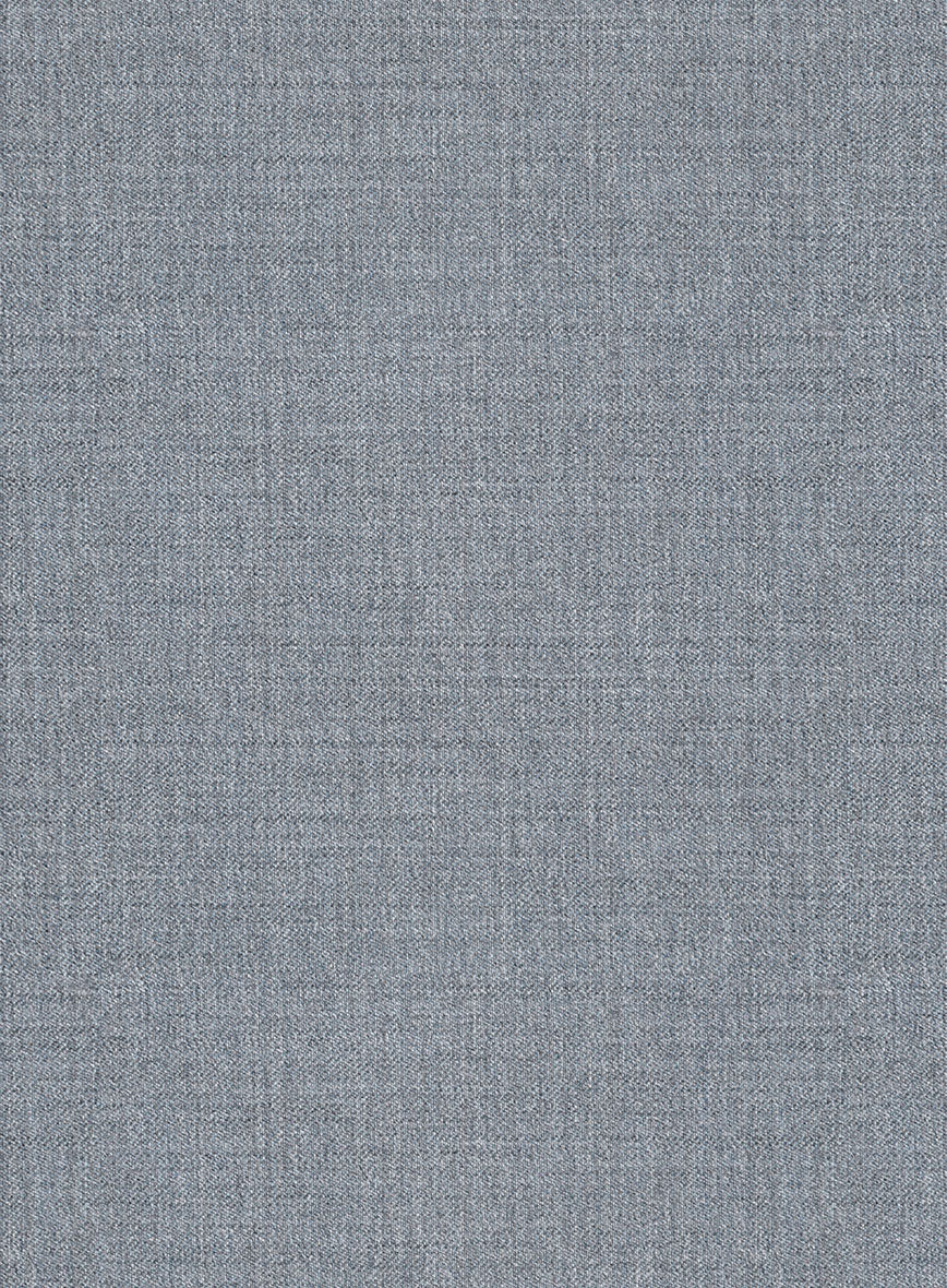 Reda Flexo Light Blue Gray Wool Jacket - Image 2
