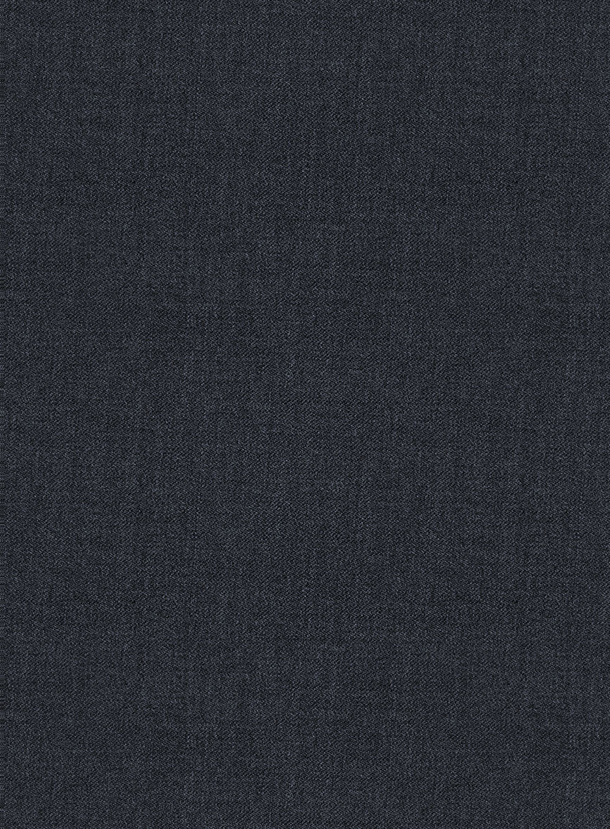 Reda Flexo Regal Blue Wool Pants - Image 3