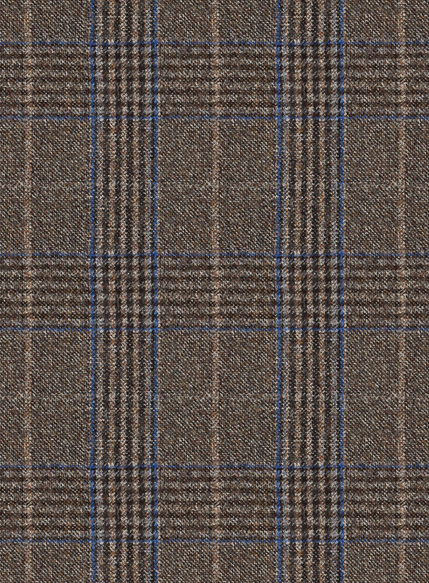 Reda Homio Brown Checks Wool Suit - Image 6