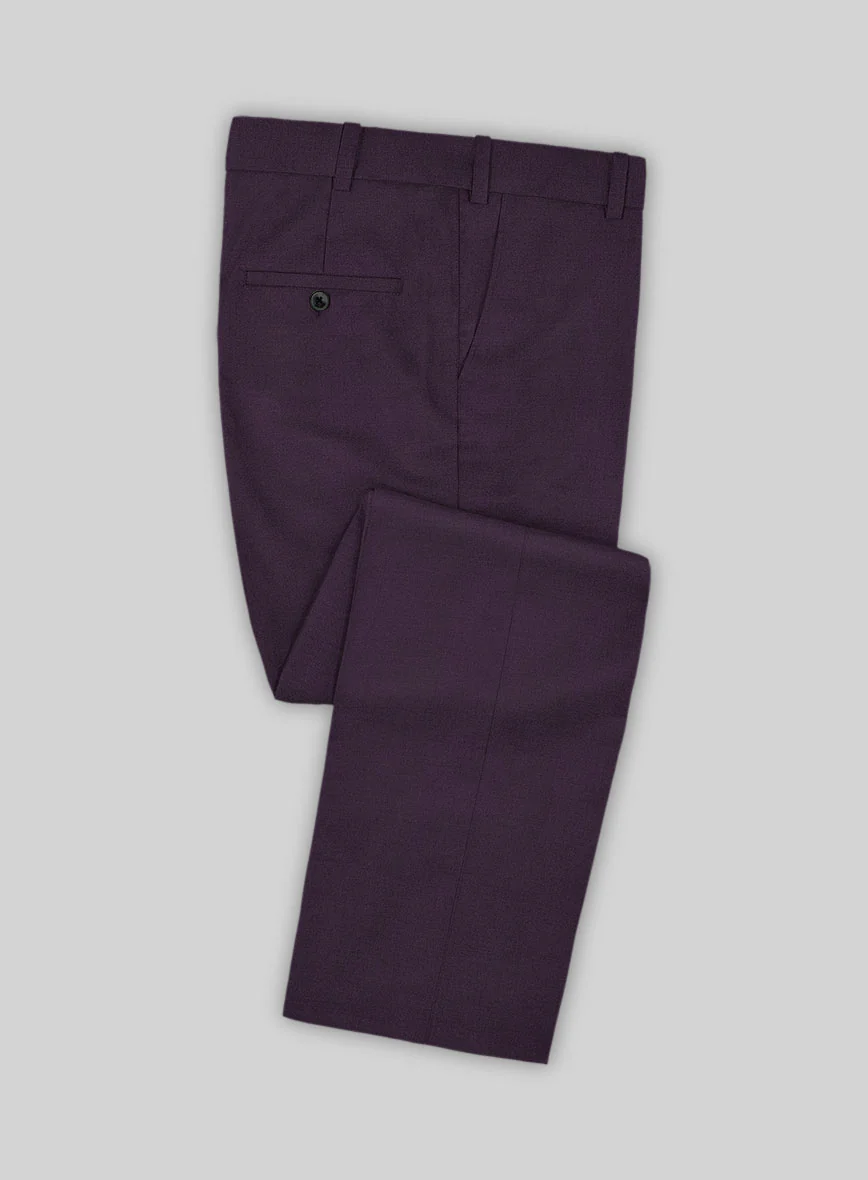 Reda Mauve Wool Suit - Image 5