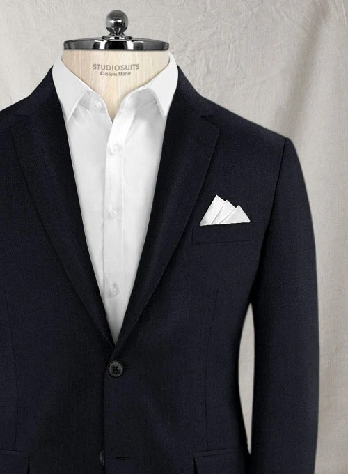 Reda Midnight Blue Wool Suit - Image 4