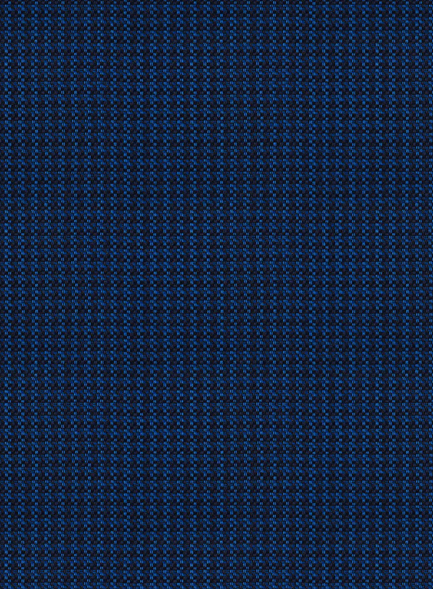 Reda Ocean Blue Wool Pants - Image 3