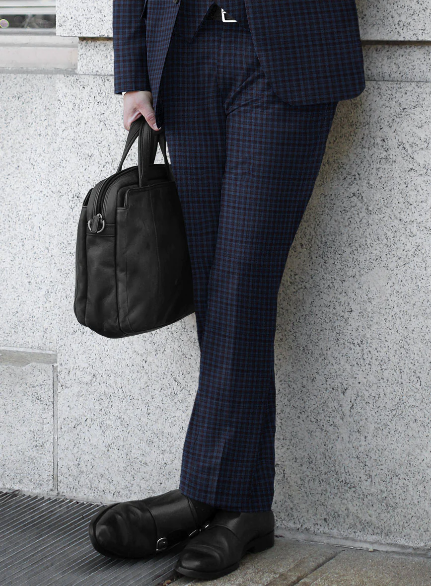 Reda Sarmen Checks Wool Suit - Image 4