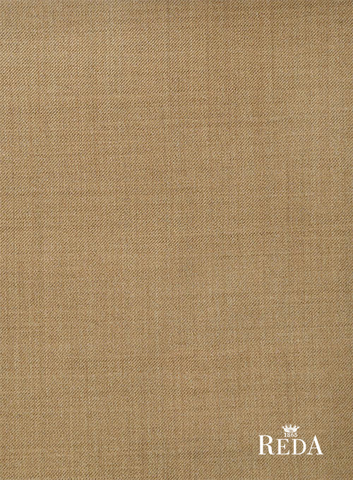 Reda Worsted Khaki Wool Suit - Image 5