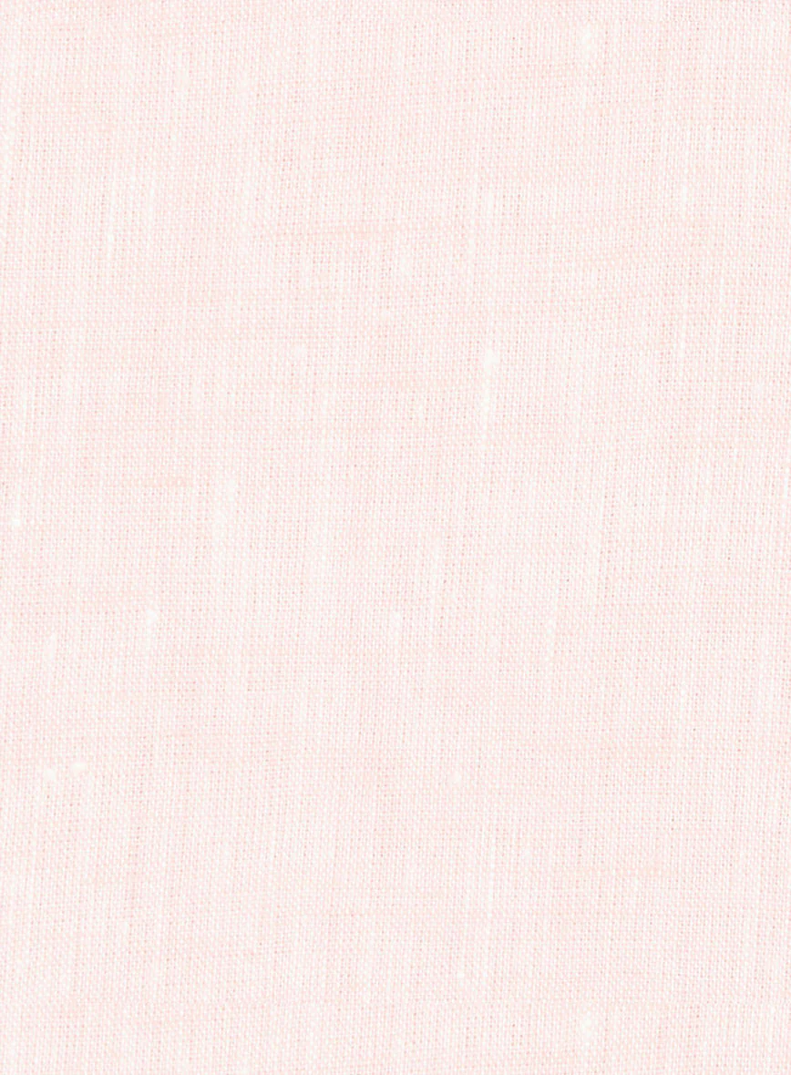 Roman Light Pink Linen Pants - Image 4