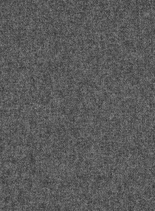 Rope Weave Gray Tweed Double Breasted Suit - Image 2