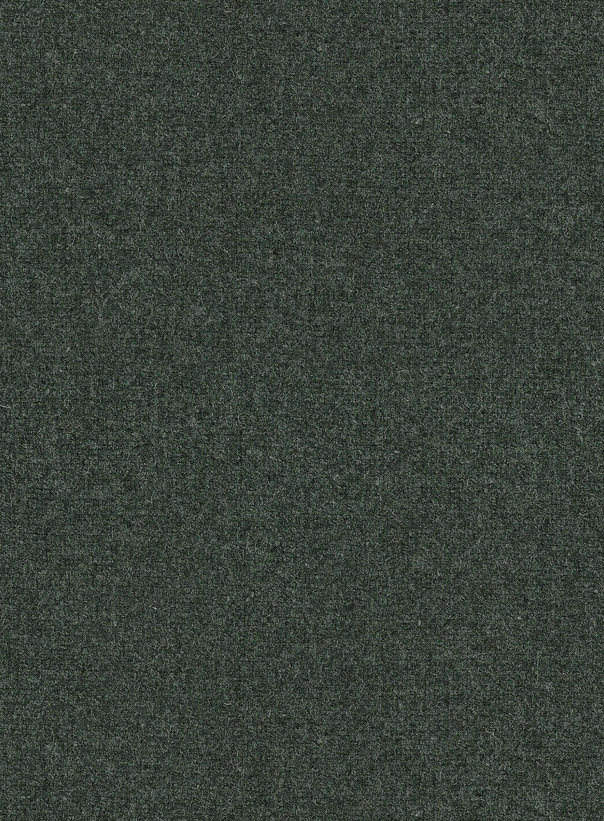 Rope Weave Green Tweed Overcoat - Image 4