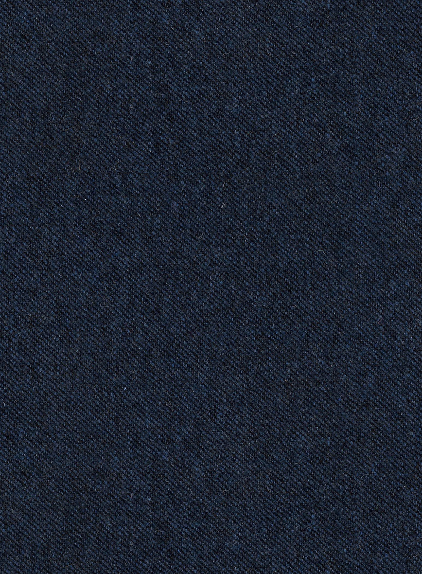 Royal Blue Denim Highland Tweed Trousers - Image 5