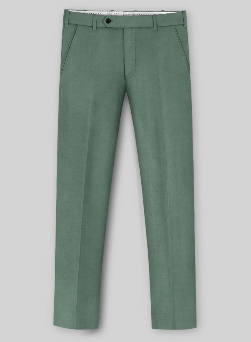 Sage Green Double Breasted Suit - Image 5