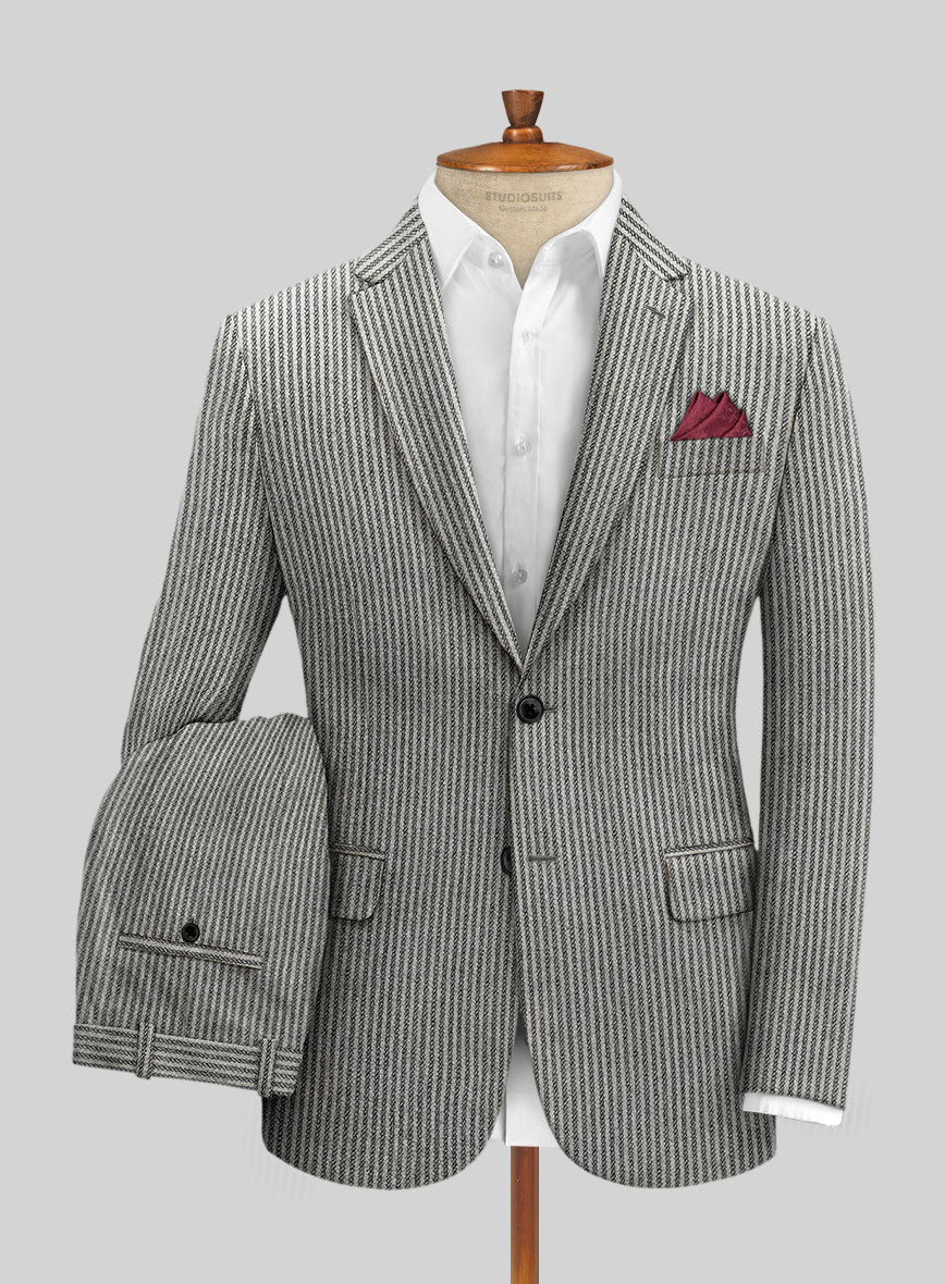 Sartori Flaminia White Soft Tweed Suit