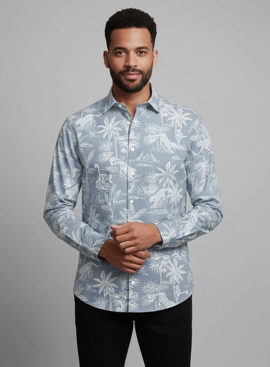Savanna Dusk Cotton Shirt