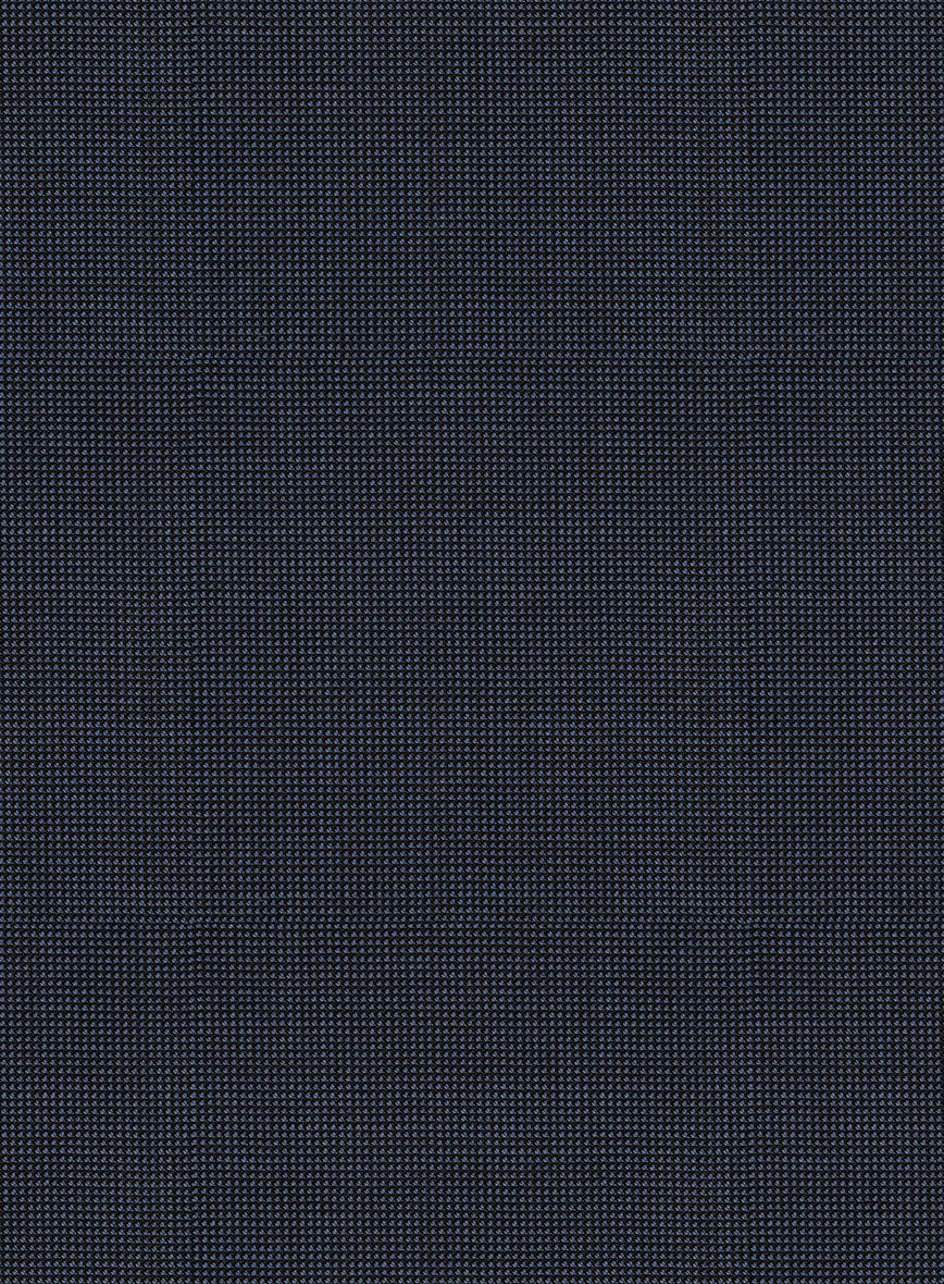 Scabal Aritmi Pinhead Blue Wool Jacket - Image 2