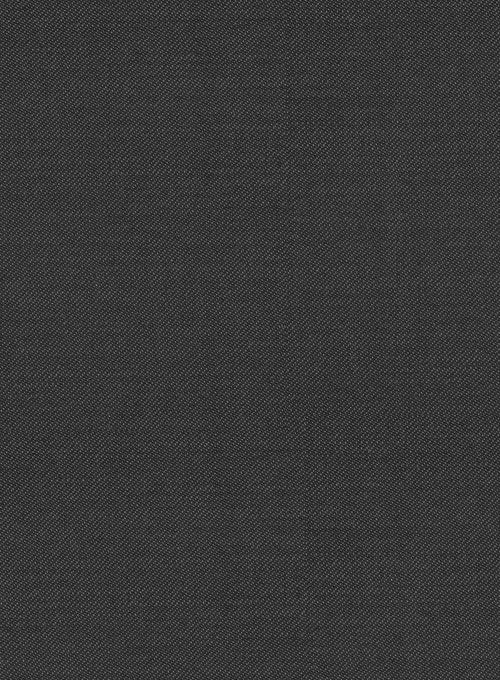 Scabal Carbon Black Wool Suit - Image 2