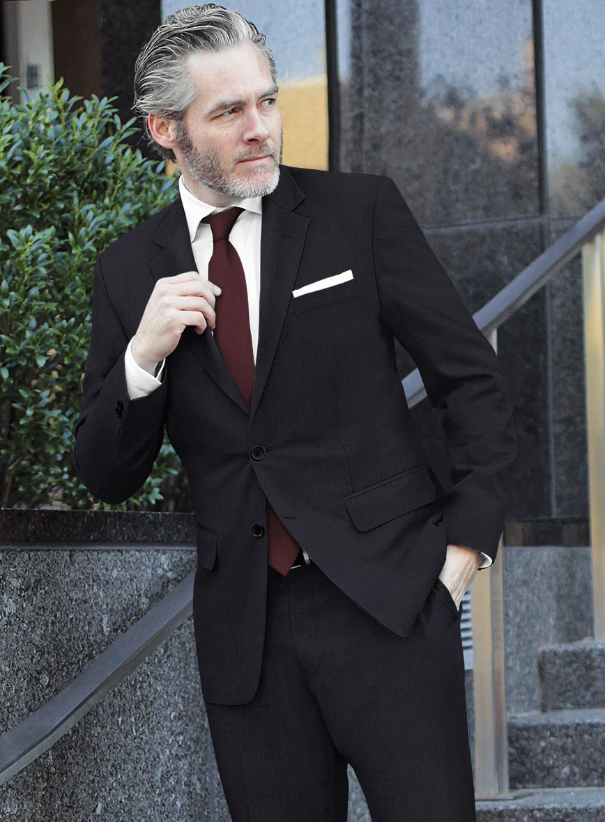 Scabal Ceslas Midnight Blue Wool Suit - Image 4