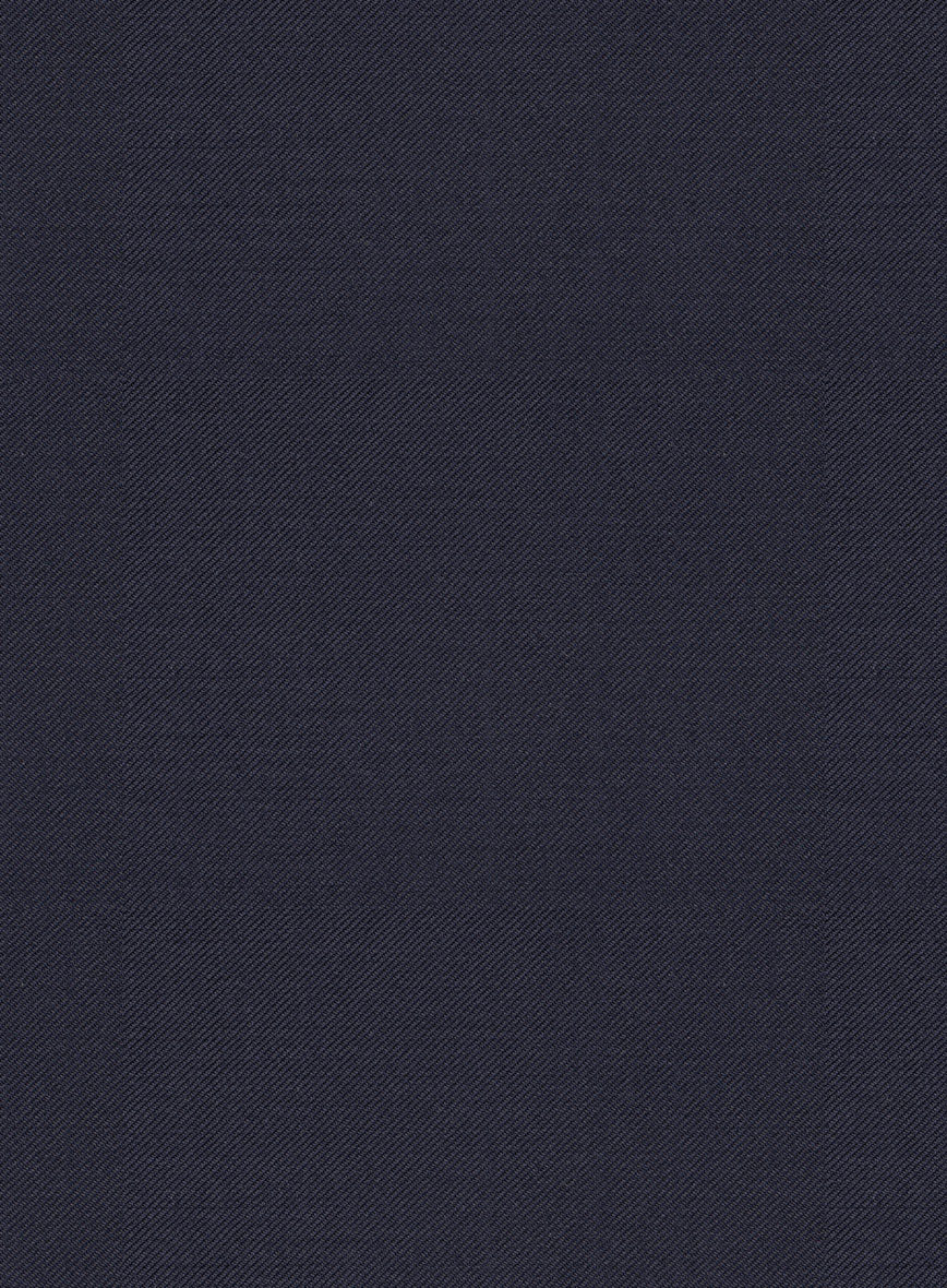 Scabal Corde Navy Blue Wool Jacket - Image 3