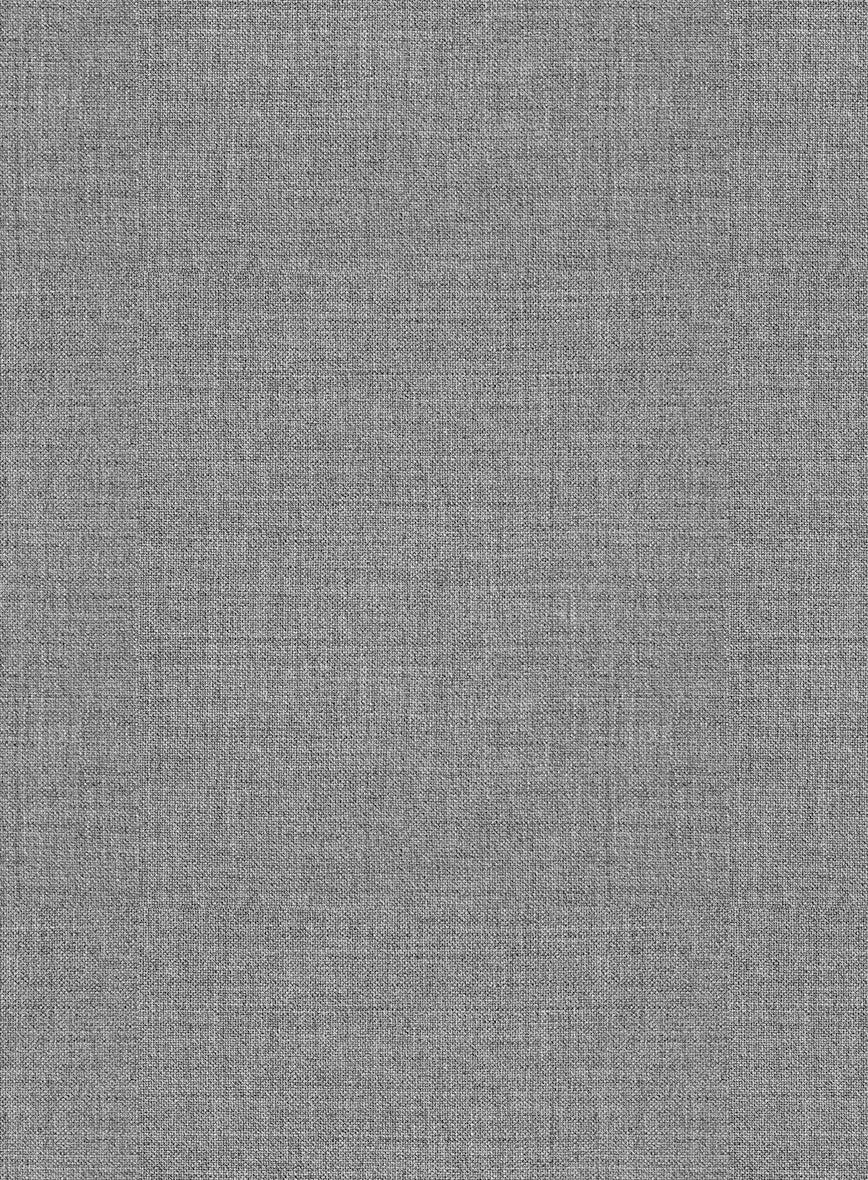 Scabal Cosmopolitan Light Gray Wool Suit - Image 6