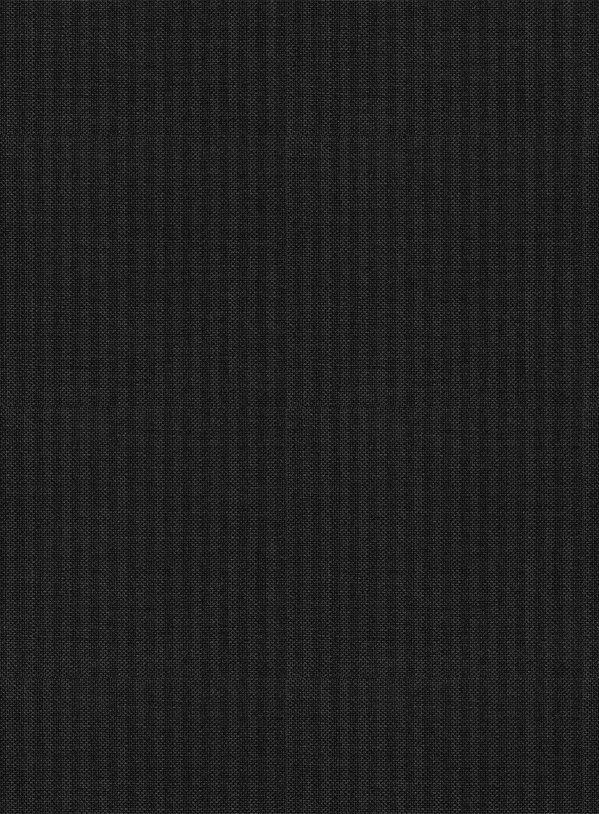 Scabal Cosmopolitan Stripe Reyo Black Wool Jacket - Image 2