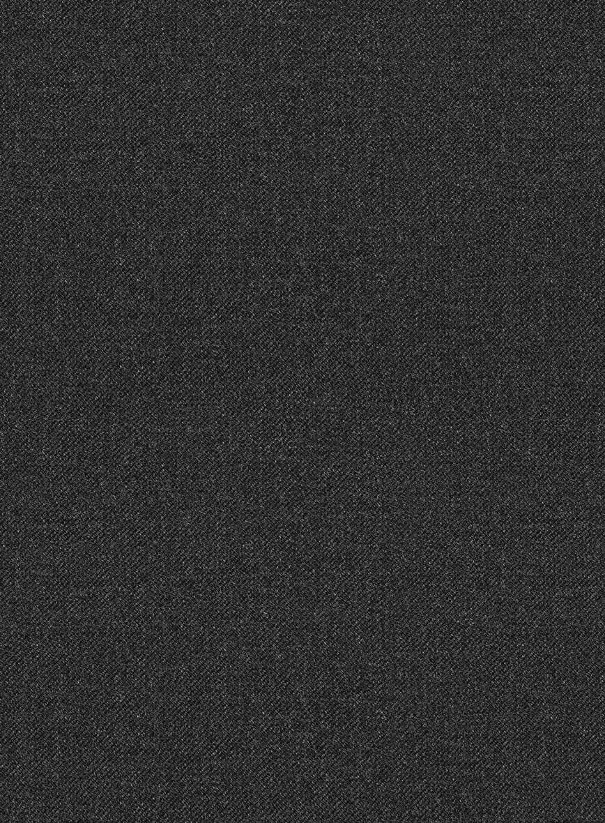 Scabal Ferbi Dark Gray Wool Suit - Image 7