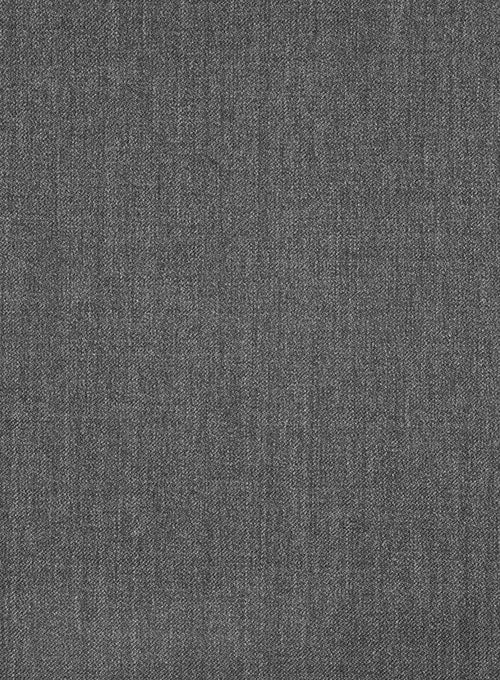 Scabal Graphite Gray Wool Pants - Image 2