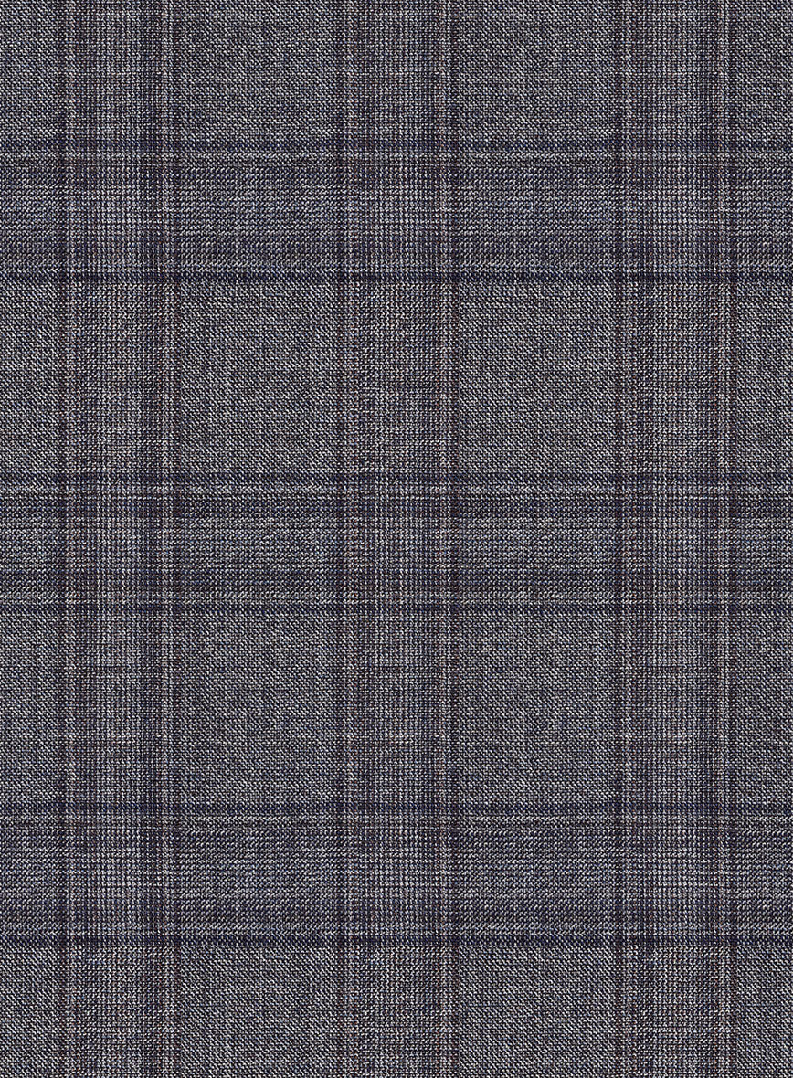 Scabal Bond Blue Wool Jacket - Image 2