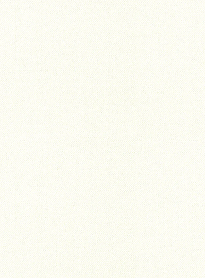 Scabal Ivory Wool Suit - Image 7