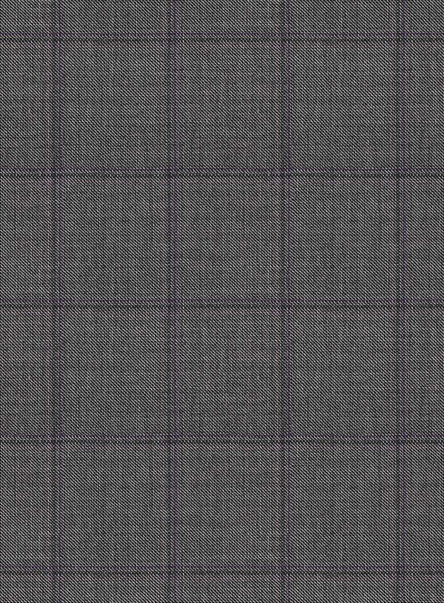 Scabal Londoner Inagi Checks Gray Wool Jacket - Image 2