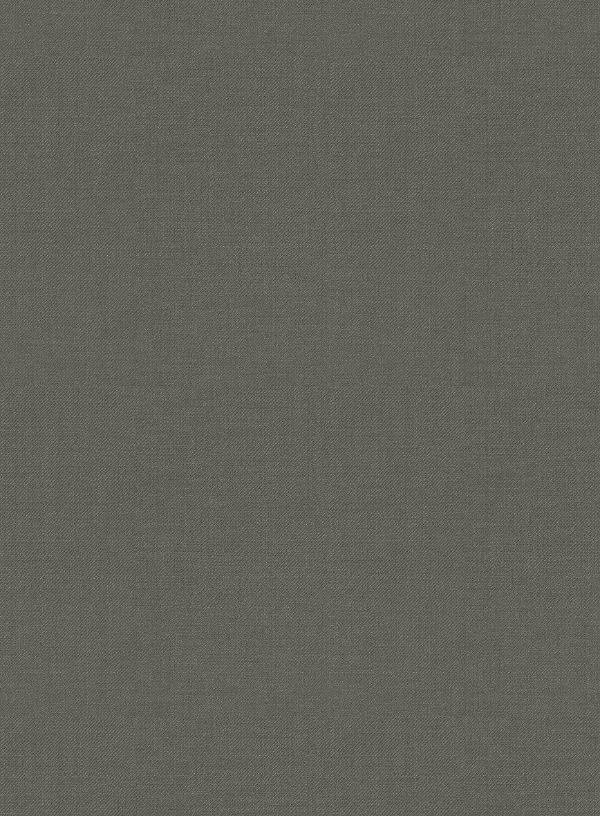 Scabal Olive Wool Pants - Image 3
